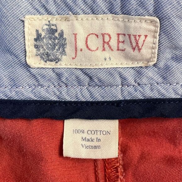 J. Crew coral Red Shorts size 36 - Picture 4 of 5